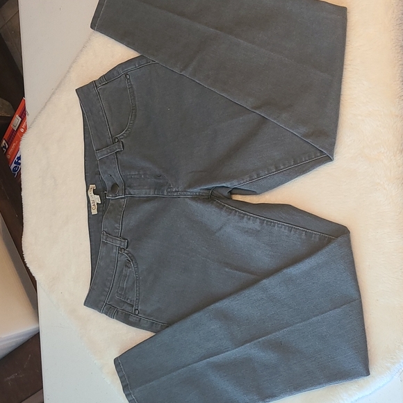 Cabi Womens Straight Leg Jeans Size 8 Color Grey - Picture 4 of 10